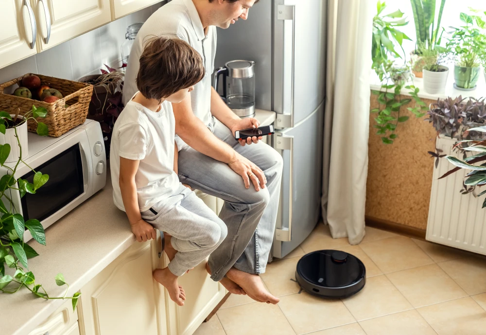 self cleaning robot vacuum and mop